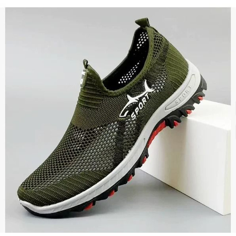 Mens Breathable Mesh Sneakers Lightweight Casual Walking Shoes 10