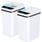 2 Pack 12L Automatic Trash Cans With Motion Sensor And Slim Design 0