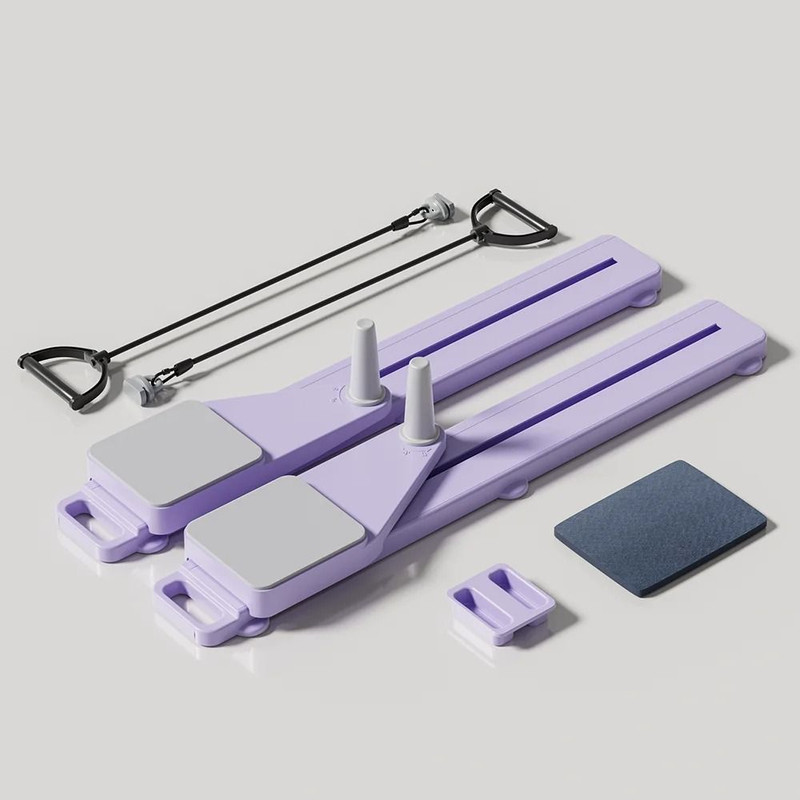 2 In 1 Abs And Ski Board Portable Core And Leg Trainer For Home Gym 7