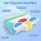 Memory Foam Cervical Pillow Ergonomic Contour Pillow For Neck Pain Relief 1