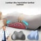 Lumbar Support Cushion Ergonomic Memory Foam Back Pillow For Sleeping And Spine Relief 0