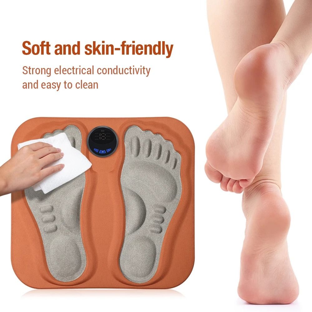 3D Smart Foot Massage Pad Rechargeable EMS Circulation And Relaxation Mat 3