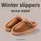 Fluffy Winter Slippers With Thick Sole Anti Slip Warm Indoor Shoes For Men And Couples 5