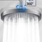 Large Rainfall Shower Head 6 Mode High Pressure Bathroom Faucet 6