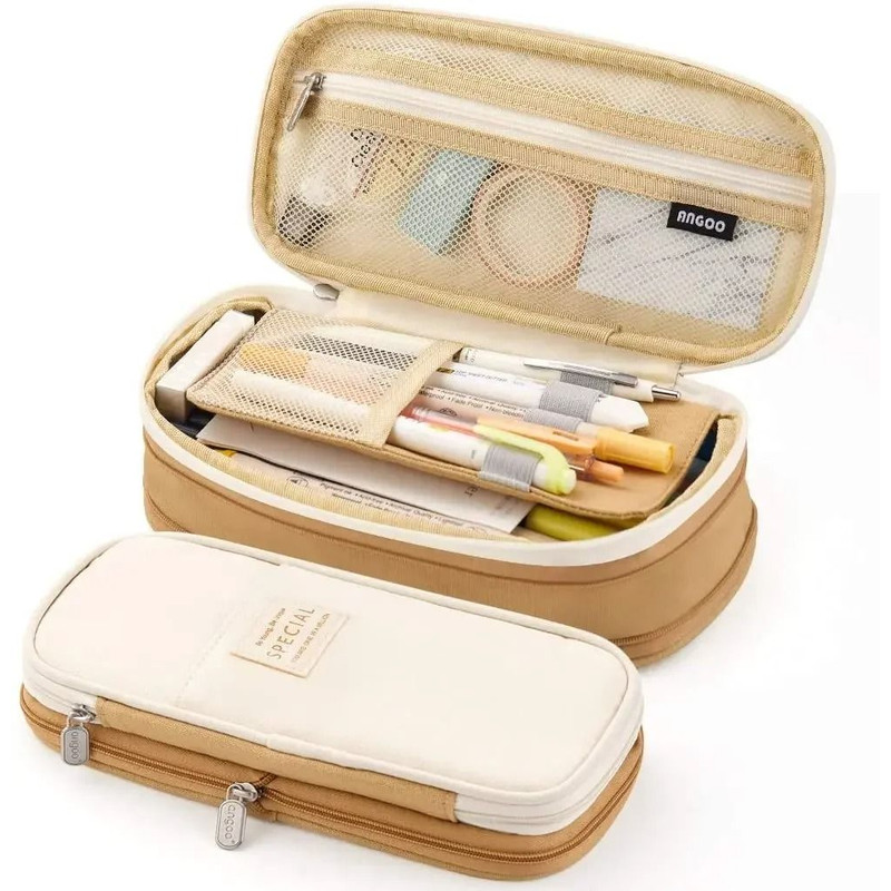 Large Capacity Pencil Case Organizer Pouch For Students And Office 10