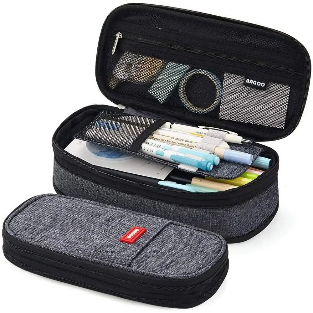 Large Capacity Pencil Case Organizer Pouch For Students And Office 15