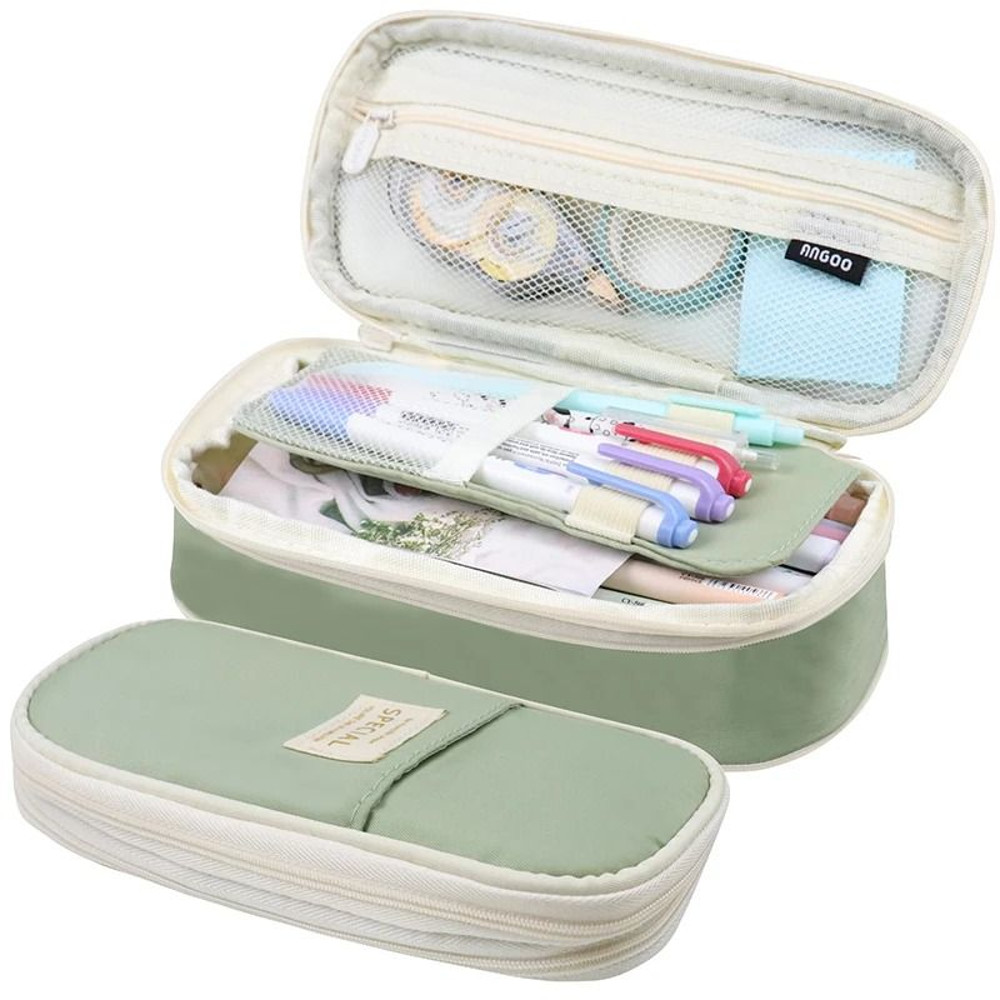 Large Capacity Pencil Case Organizer Pouch For Students And Office 19