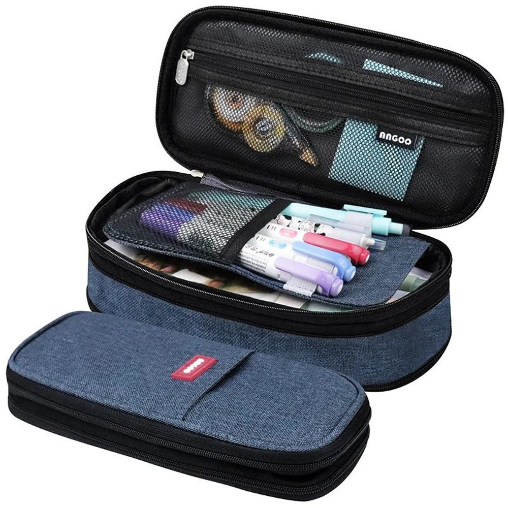 Large Capacity Pencil Case Organizer Pouch For Students And Office 22