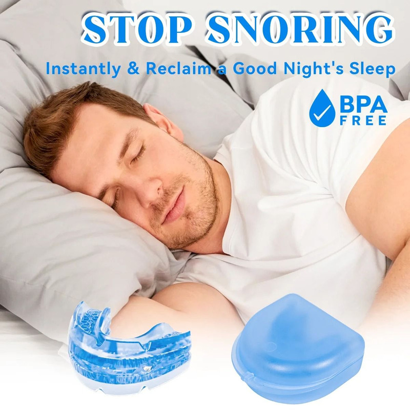Anti Snore Mouth Guard Bruxism Night Sleeping Aid 5