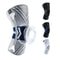 Elastic Knee Support Brace With Silicone Pads And Spring Stabilizers 1