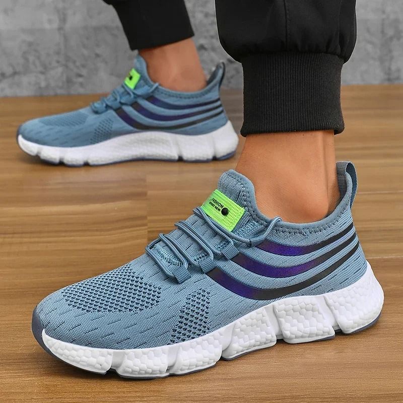 Men Casual Sports Shoes Lightweight Breathable Sneakers For Running And Walking 2