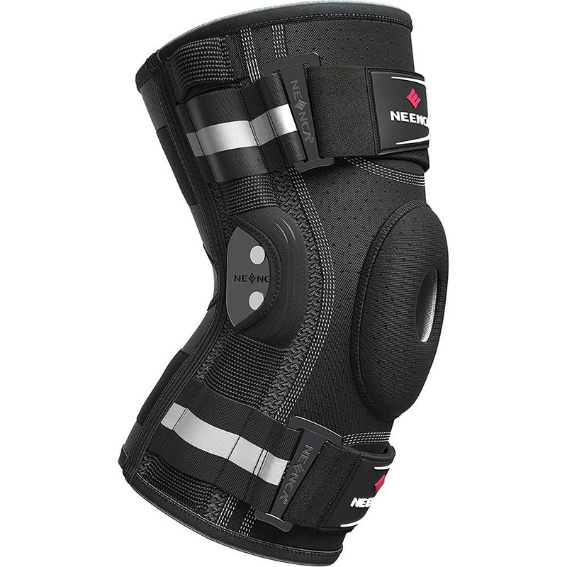 Hinged Knee Brace With Side Stabilizers For Joint Pain Relief Arthritis Meniscus Tear ACL PCL Suppo 6