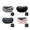 Memory Foam Neck Support Pillow With Head Cushion For Travel And Camping 0