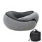 Memory Foam Neck Support Pillow With Head Cushion For Travel And Camping 3
