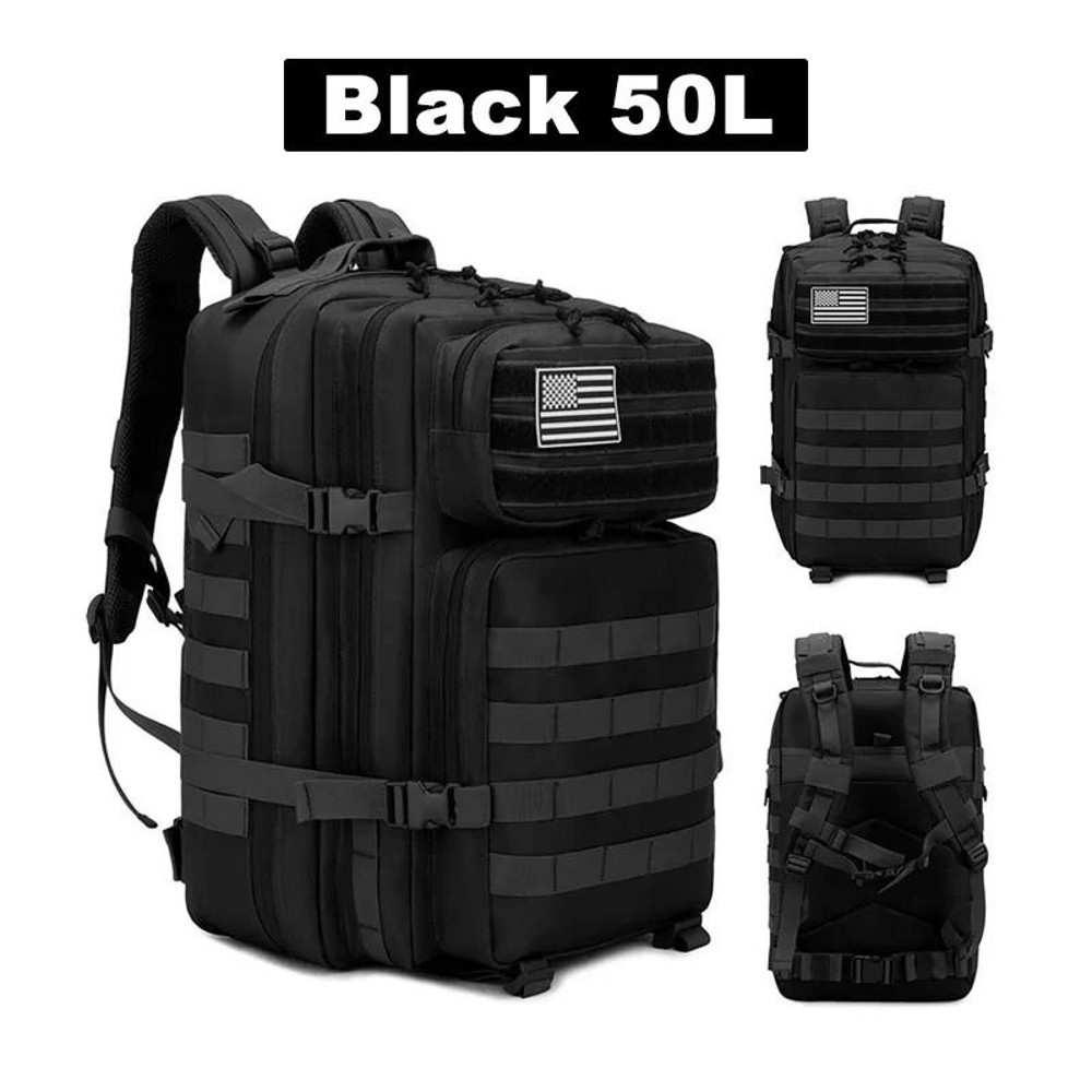 Tactical Backpack Large Capacity Waterproof Travel Bag 7