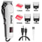 Professional Rechargeable Hair Clipper With LED Display And Multiple Comb Attachments 10
