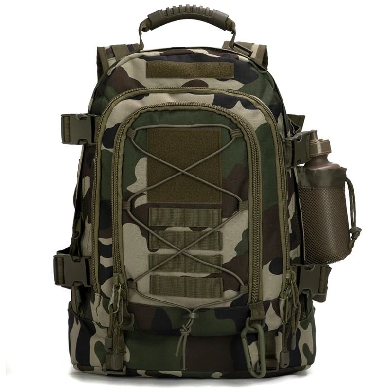 Expandable Tactical Backpack 60L Waterproof Military Travel Pack 11