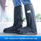 Rain Boot Shoe Covers Waterproof Reflective High Top 0