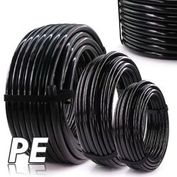 pe garden irrigation hose pressure proof black watering pipe