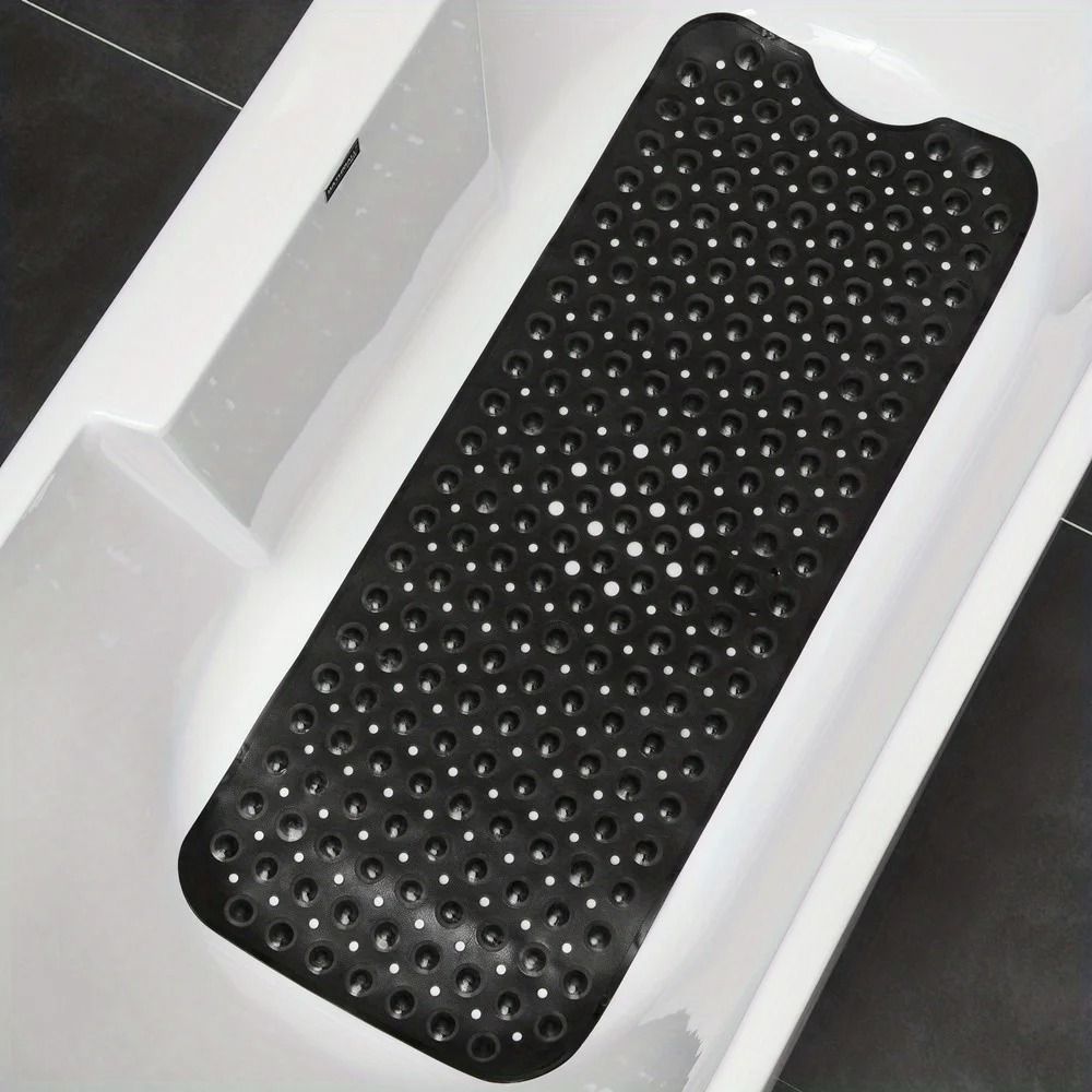 Non Slip Shower Mat With Drain Holes And Suction Cups 12