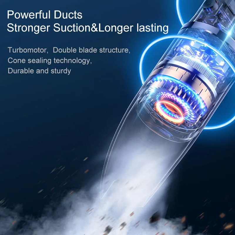 Wireless Car Vacuum Cleaner Portable Handheld 2 In 1 Vacuum And Blower 3