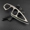 Pocket EDC Mini Fixed Blade Knife With ABS Sheath For Outdoor Survival 6