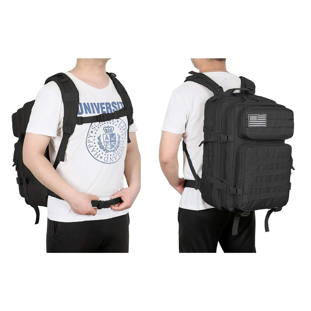 45L Tactical Backpack Molle Assault Pack Hiking Camping Bug Out Bag 5