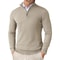 Mens Quarter Zip Mock Neck Slim Fit Lightweight Pullover Sweater 11