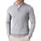 Mens Quarter Zip Mock Neck Slim Fit Lightweight Pullover Sweater 12