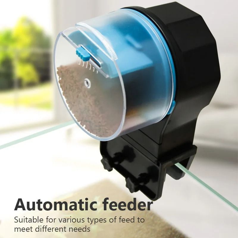 Automatic Fish Tank Feeder Intelligent Large Capacity Aquarium Feeder 3