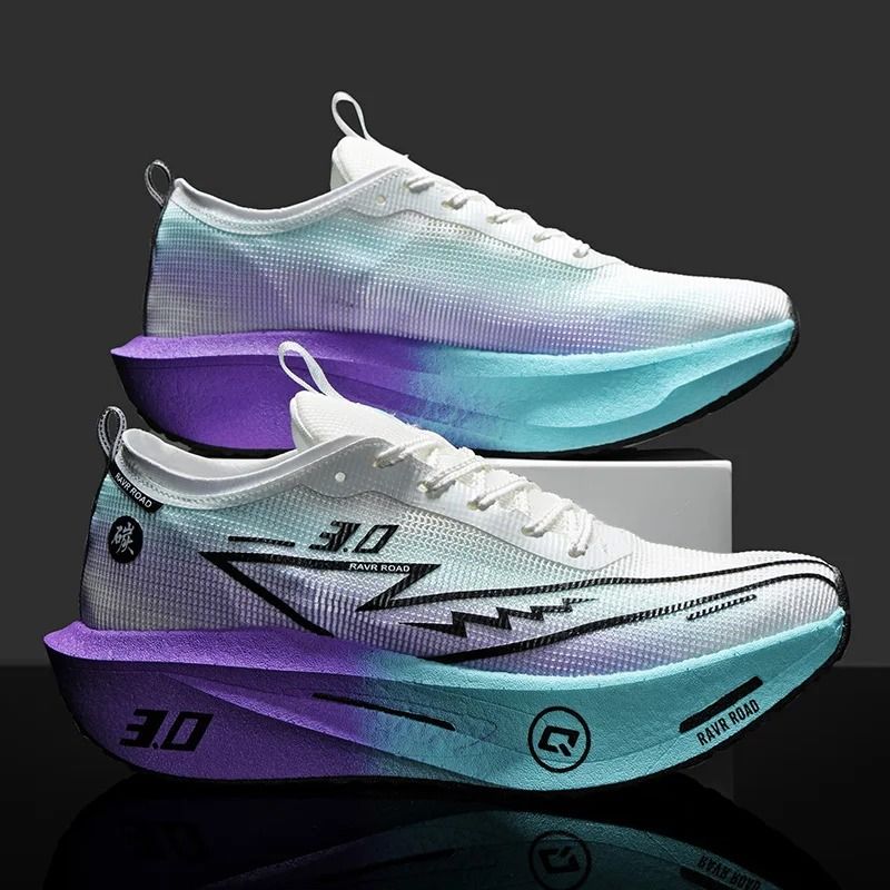 Carbon Plate Running Shoes For Men And Women Shock Absorbing Marathon Training Sneakers 9