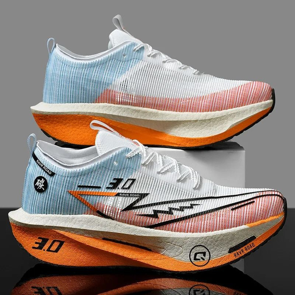 Carbon Plate Running Shoes For Men And Women Shock Absorbing Marathon Training Sneakers 12