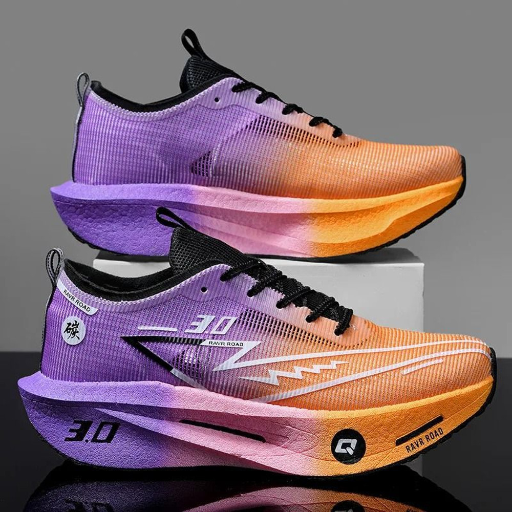 Carbon Plate Running Shoes For Men And Women Shock Absorbing Marathon Training Sneakers 14