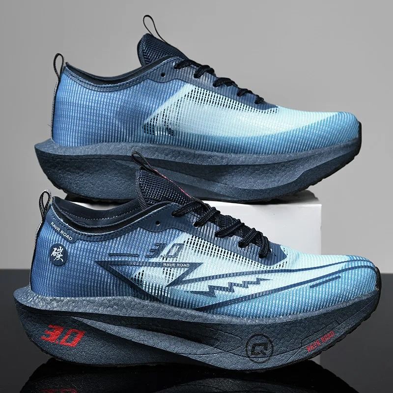 Carbon Plate Running Shoes For Men And Women Shock Absorbing Marathon Training Sneakers 17