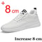Mens Elevator Sneakers With Hidden Heel Insole Height Increasing Casual Shoes 13