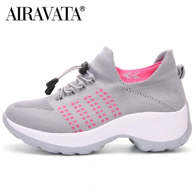 Women Breathable Walking Sneakers Non Slip Casual Shoes 2