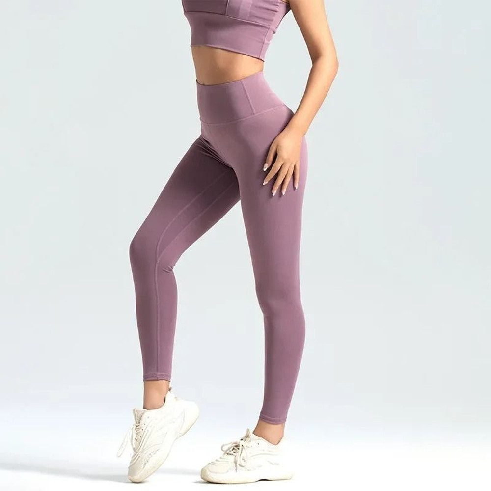 Womens Seamless High Waist Gym Leggings Booty Lifting Yoga Pants 6