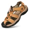 Men Genuine Leather Sandals Casual Outdoor Roman Beach Shoes 10