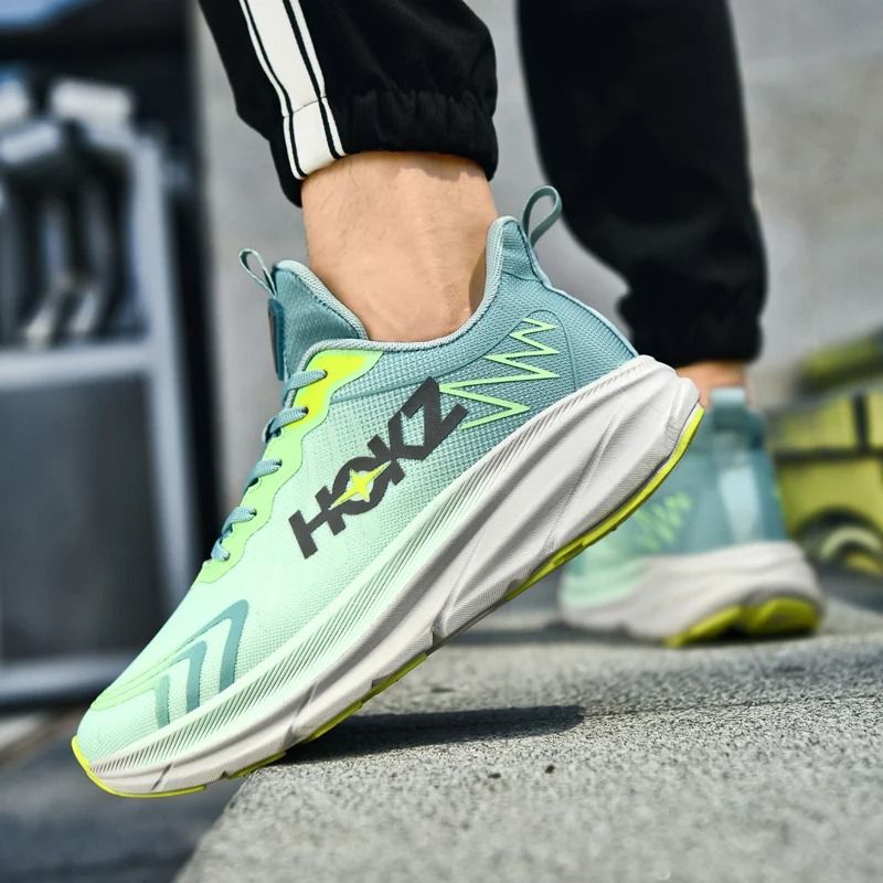 Mens Sports Running Shoes Breathable Mesh Thick Sole Outdoor Sneakers 5