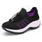 Women Sock Sneakers Fashion Walking Trainers Breathable Platform Loafers 11