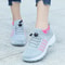 Women Sock Sneakers Fashion Walking Trainers Breathable Platform Loafers 5