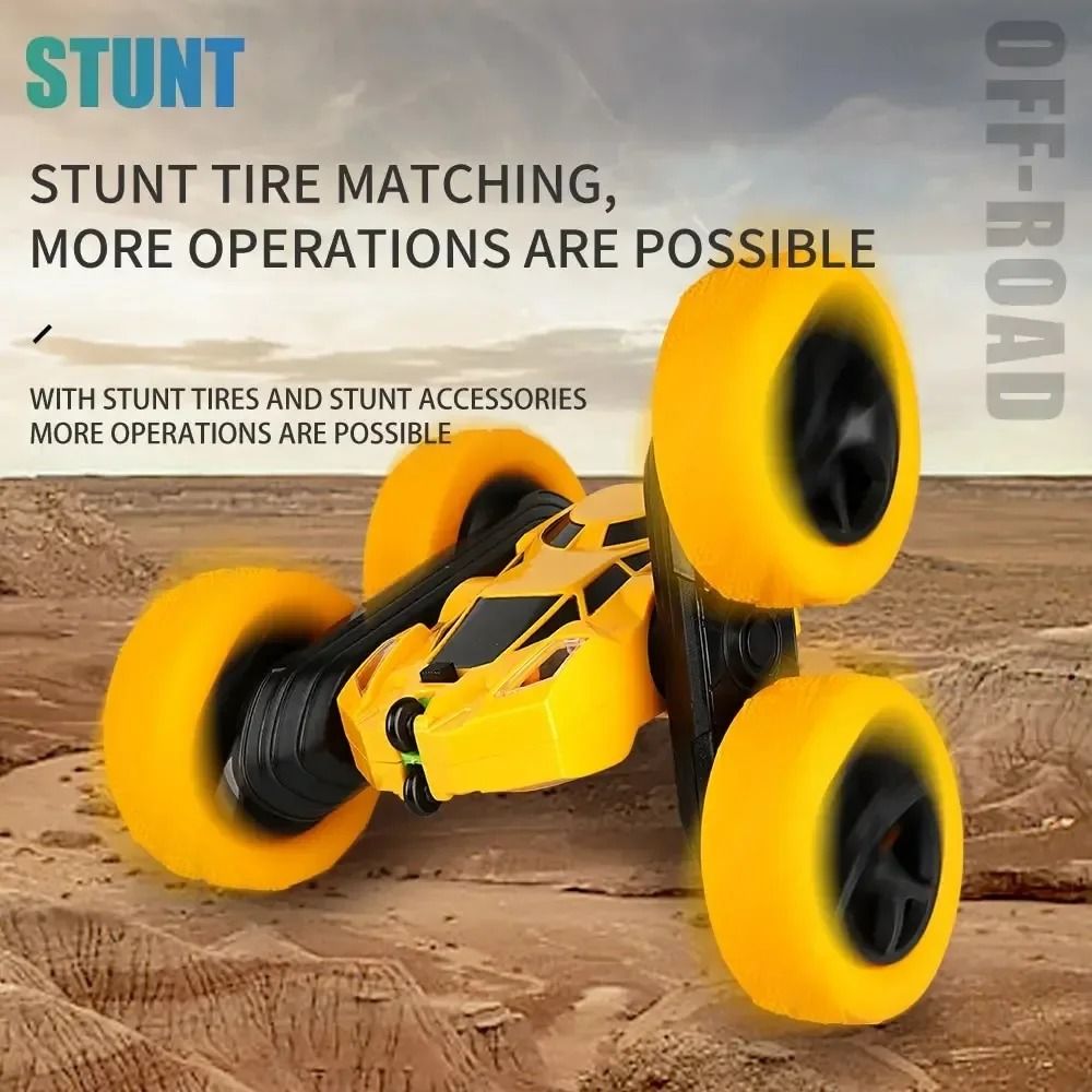 RC Stunt Car Double Sided Flip Remote Control Off Road Drift Car For Kids 4
