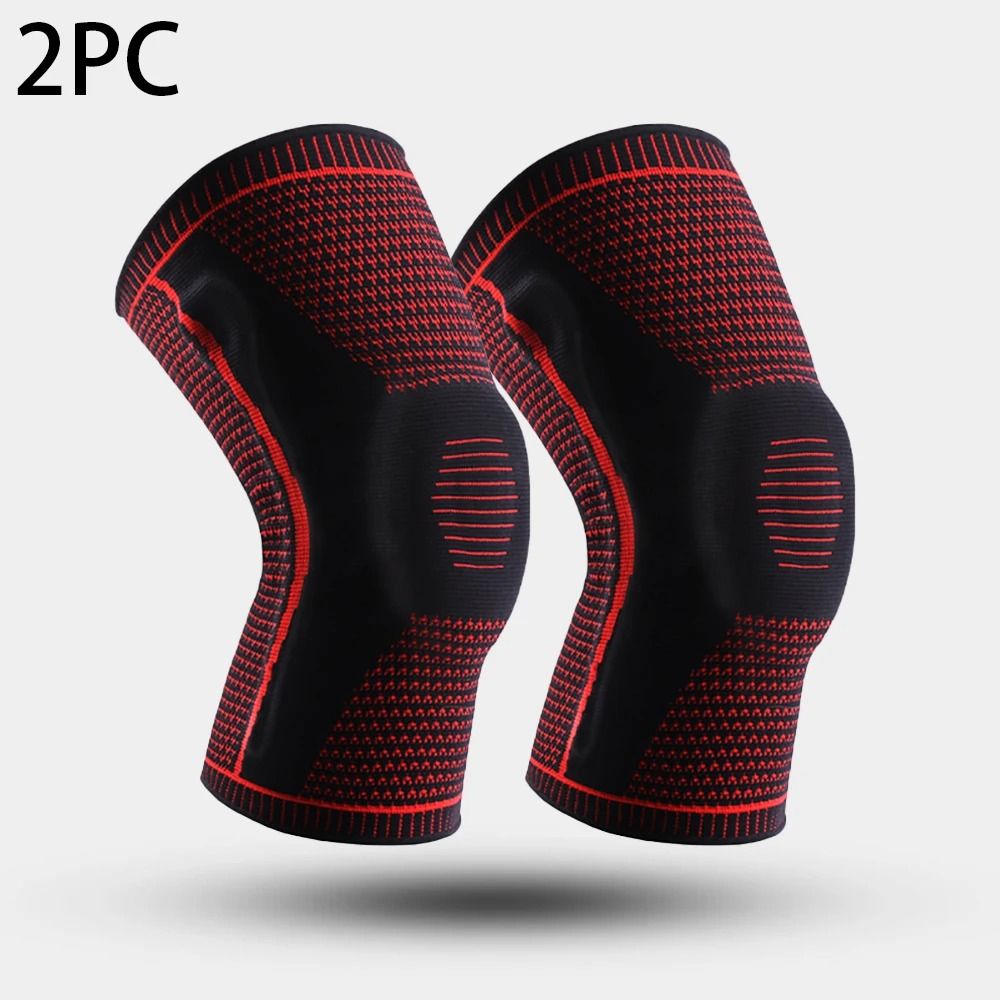 Knee Pads Compression Brace With Silicone Support For Sports And Joint Protection 12