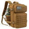 25L Tactical Backpack With MOLLE System And Bottle Holder For Hiking Fitness And Survival 0