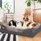 Orthopedic Dog Bed With Bolster Support And Removable Washable Cover 7