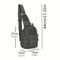Tactical Sling Backpack Crossbody Chest Bag For Hiking And Outdoor Use 1