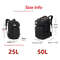 Waterproof Tactical Backpack 25L 50L Nylon Outdoor Hiking And Camping Bag 3
