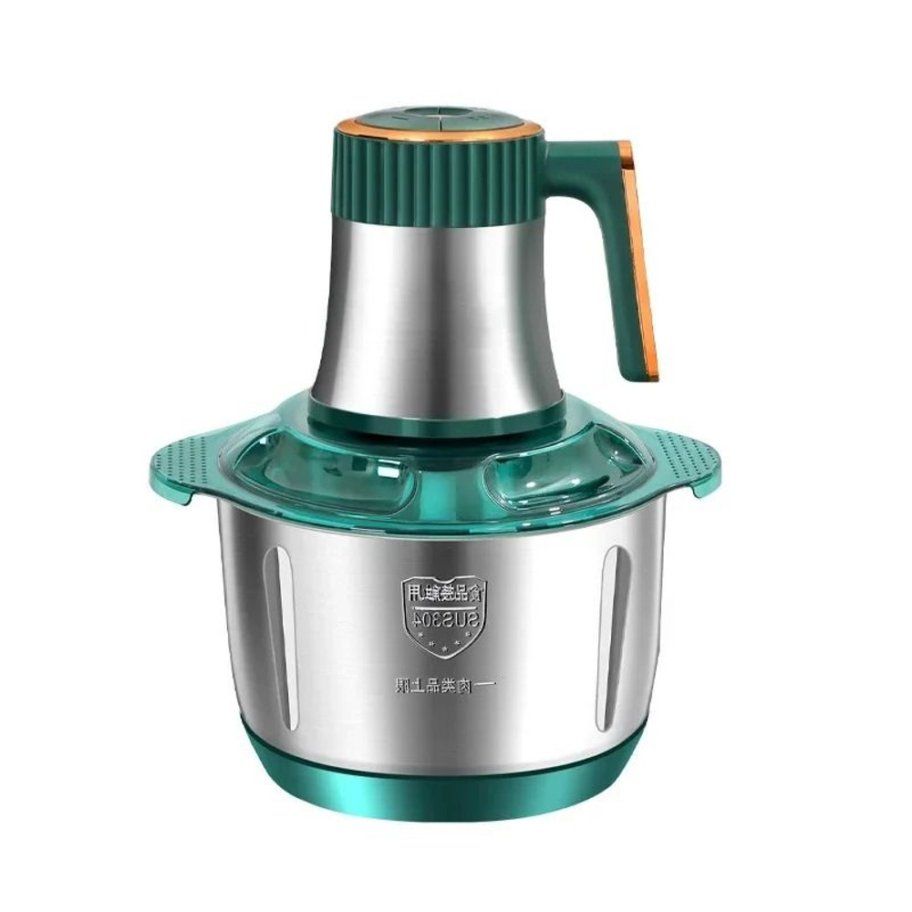 Electric Food Chopper Stainless Steel 5L Meat Grinder And Vegetable Processor 10