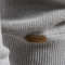 Mens Cotton Zip Cardigan High Collar Knitted Sweater 4