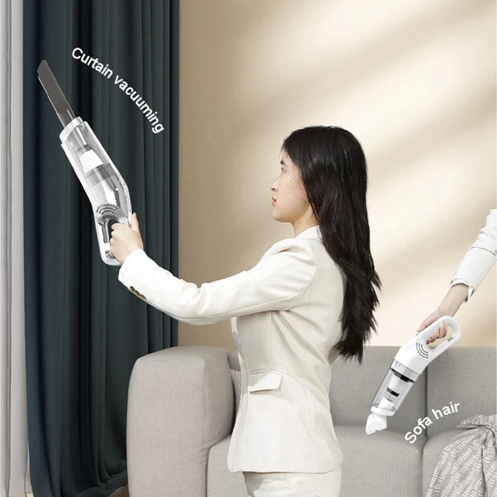 Portable Handheld Vacuum Cleaner Wireless Rechargeable 10000Pa For Home And Car 2